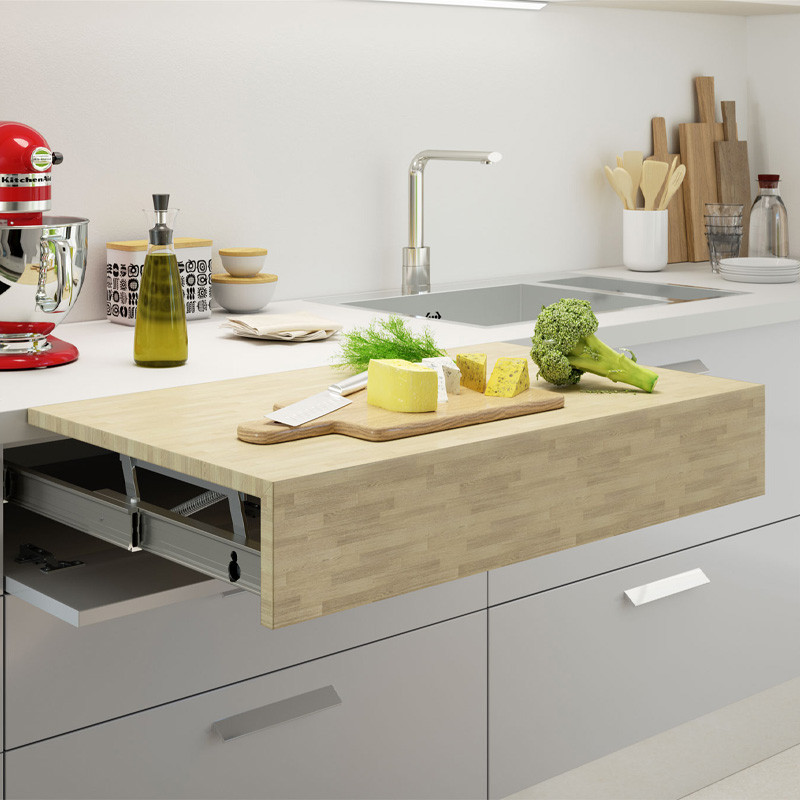 mueble de cocina con mesa extraible para cajon cocina opla top de atim precio