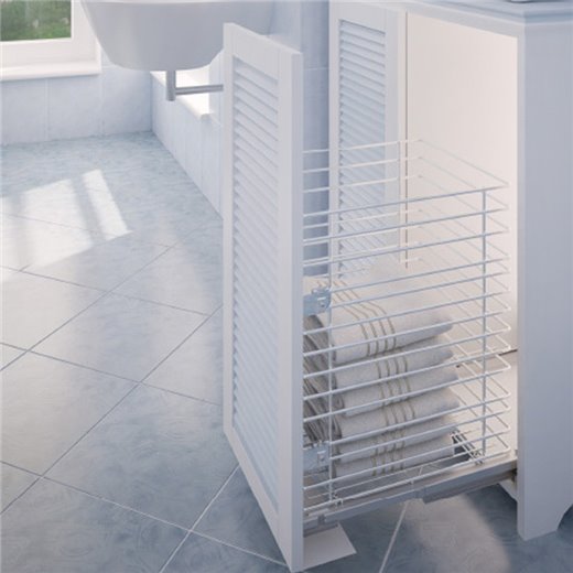 Tolva Ropa Sucia Extaríble para muebles bajos