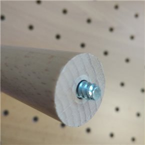 base perforada con pernos para interior de cajón o gavetero