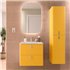 Mueble baño amarillo salgar UNIIQ 900 + lavabo