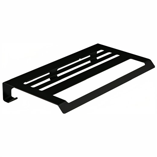 toallero con repisa para baño