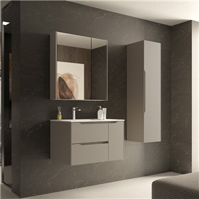 Mueble de baño CENIT gris mate laca uñero