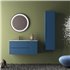 mueble bano laca azul diseño bonito
