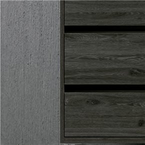 Mueble de Baño Suspendido CARMEN de 2 Cajones + Puerta