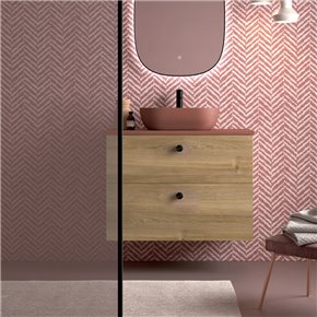 Mueble de Baño Suspendido CARMEN de 2 cajones