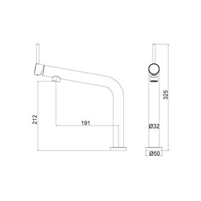 grifo de cocinca con 3 acabados EVO