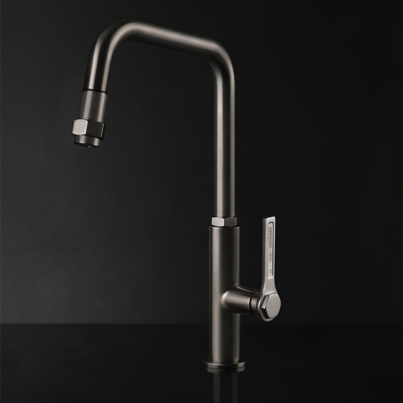 Grifo de cocina con caño extraíble o fijo OFFICINE de Gessi