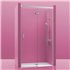 mampara de ducha frontal con puerta corredera luxury 100