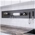 cuelga accesorios de cocina en la pared con estilo gracias al panel back