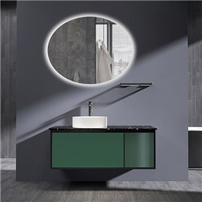 espejo ovalado retroiluminado para baño con antivaho OVAL
