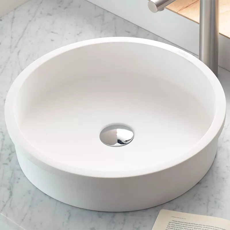 Lavabo Sobre Encimera BELTED de solid surface