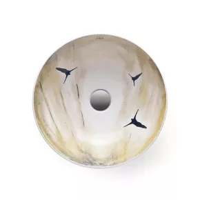 Lavabo Sobre Encimera SICILIA de Porcelana pintado a mano