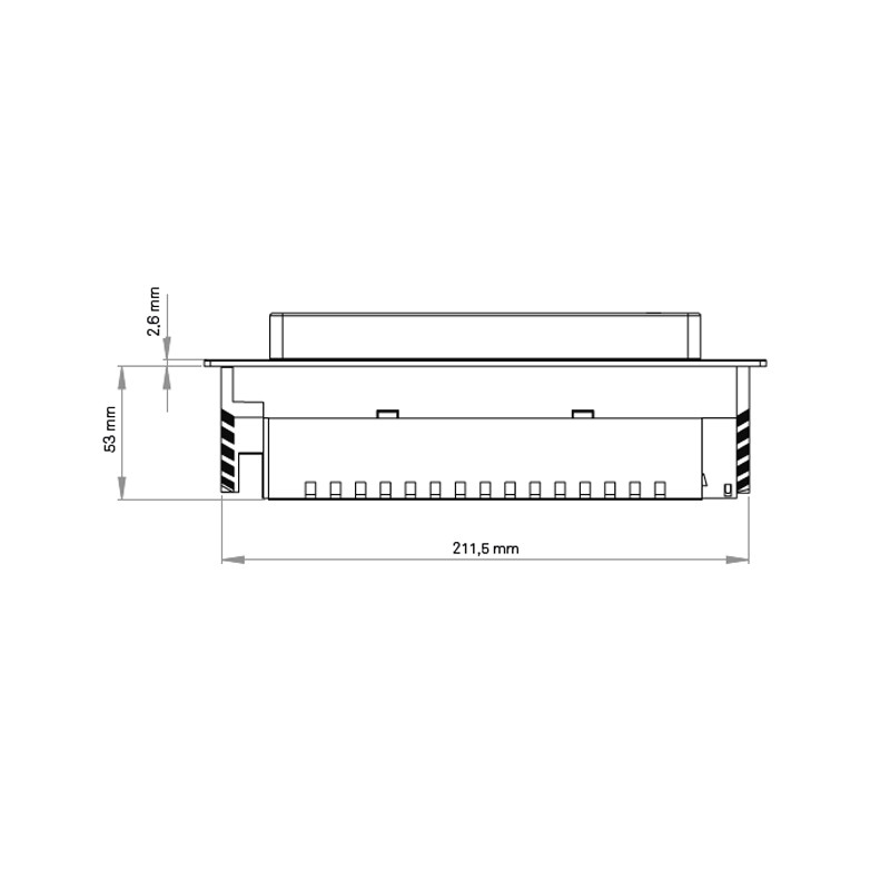 enchufe cocina encimera con tapa giratoria medidas