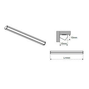 Regleta de Superficie IKO con Luz LED
