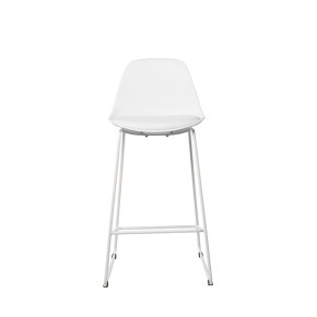 Taburete de Cocina JAKE en Color Blanco