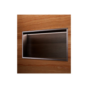 Hornacina Ducha Prefabricada de 63x33 cm OCEANIC con Luz LED