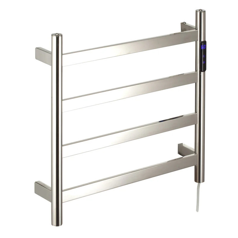 toallero electrico para baño acero inox pulido brillo cromo secatoallas