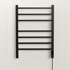 toallero electrico para baño negro secador toallas 6884