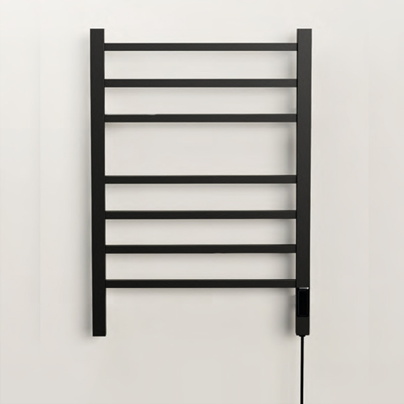 toallero electrico para baño negro secador toallas 6884