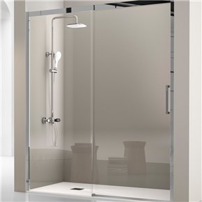 Mampara Frontal LUKA con Puerta Corredera