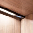 Regleta LED bajo mueble cocina con acabado negro "BELL-L BLACK"