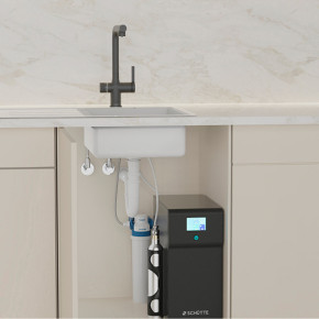 Grifo de ósmosis AQUASTAR Inox o Negro Mate | Agua filtrada y con gas