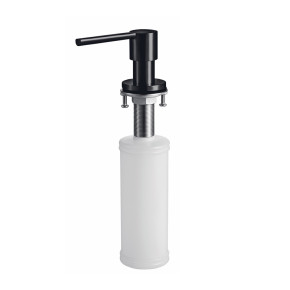 dispensador jabon encimera Negro