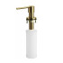 dispensador jabon encimera oro dorado