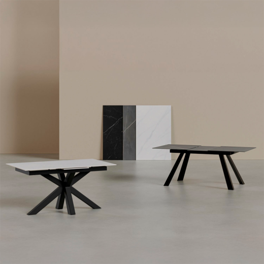 Mesa Extensible LORI con Tapa Porcelánica