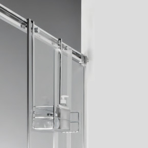 estante para colgar del cristal de la mampara de ducha