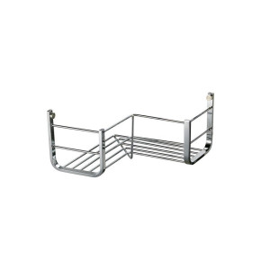 Rejilla Esquinera en Cromo y Negro