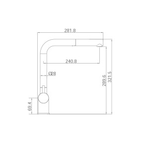 Grifo de Ósmosis PURE LIFE de PLADOS | Caño Extraíble y 6 Acabados