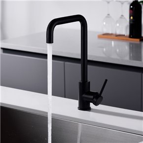 grifo cocina barato negro mate