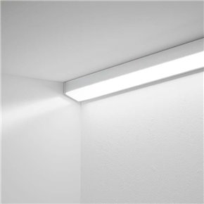Regleta de superficie GEO CORNER con luz LED