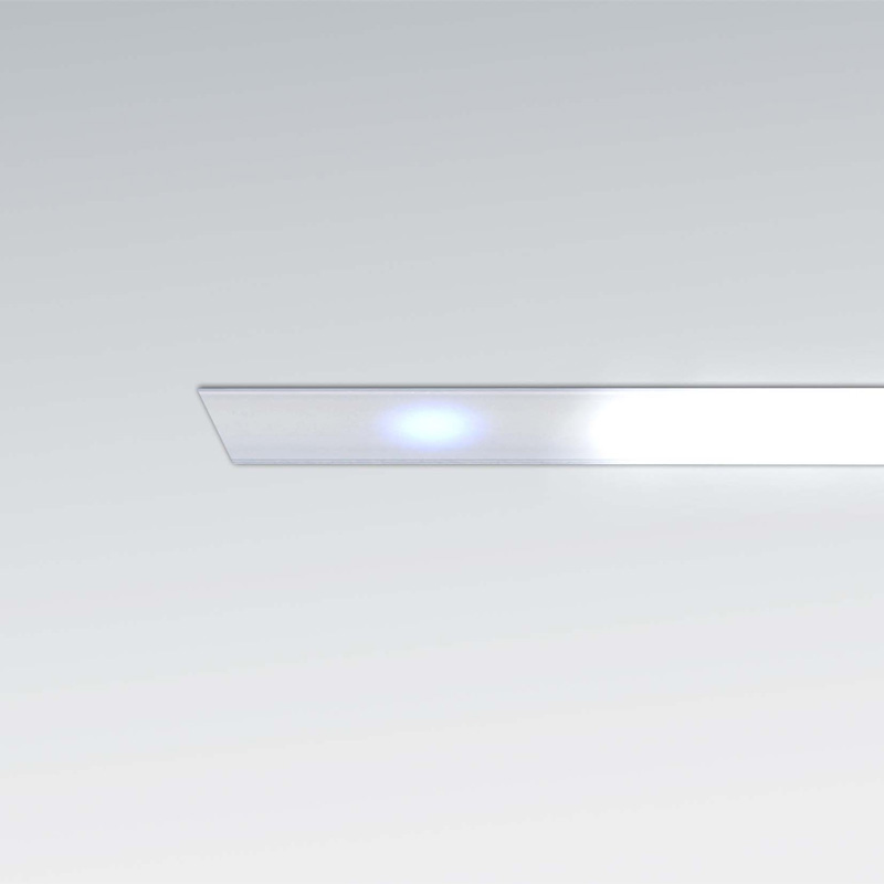 Regleta de encastre  "MYMICROGEO" con luz LED y potencia de 11.5W/m