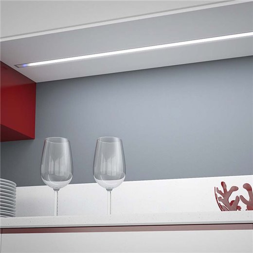 Regleta de encastre "NET" con luz LED