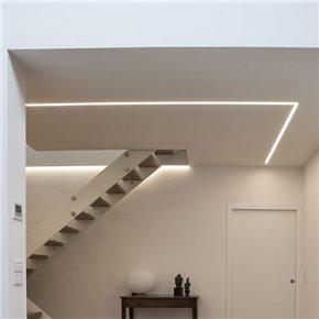 Regleta de encastre "CORTANGESSO" con luz LED para techos y paredes