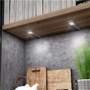 Set de 3 focos de luz LED de superficie KEY-DOT