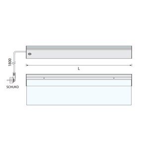 Estante Luminoso LED "MONOTEO"