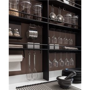 estanteria metalica cocina porta copas tipo bar industrial