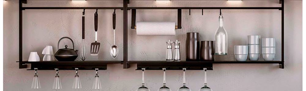 Lineros para pared de cocina: organiza tus utensilios como un Chef