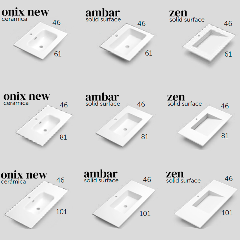 lavabos mueble baño