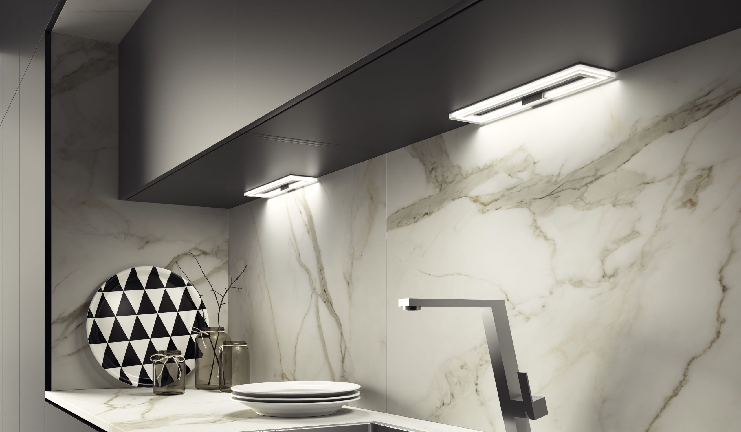 Iluminacion bajo mueble cocina ELITE puntual