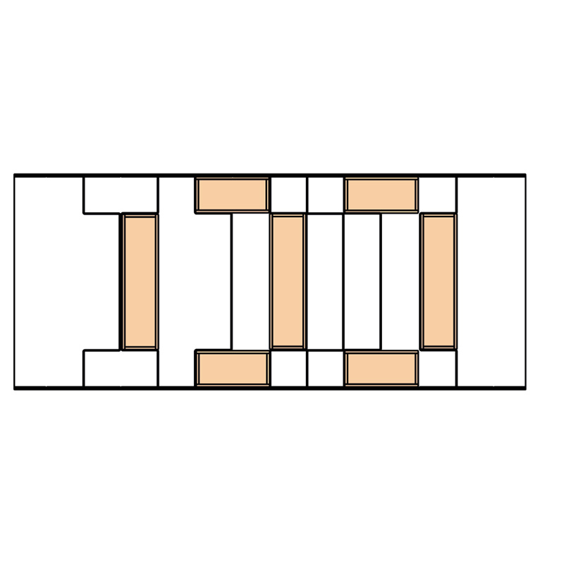 cubertero open system cajón de 120 cms