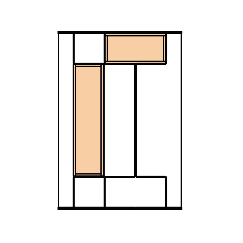 cubertero open system cajón de 40 cms