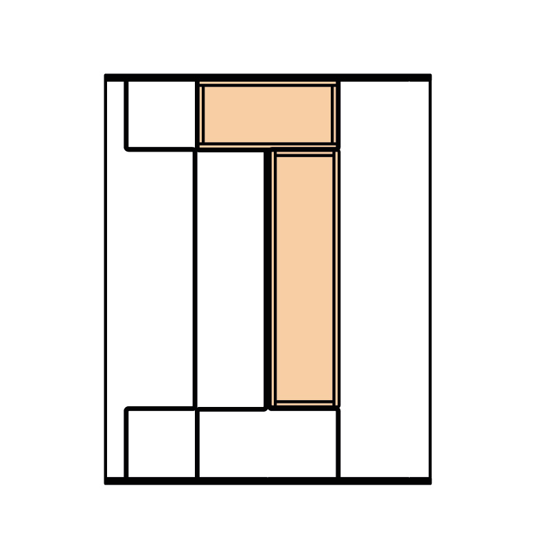 cubertero open system cajón de 45 cms