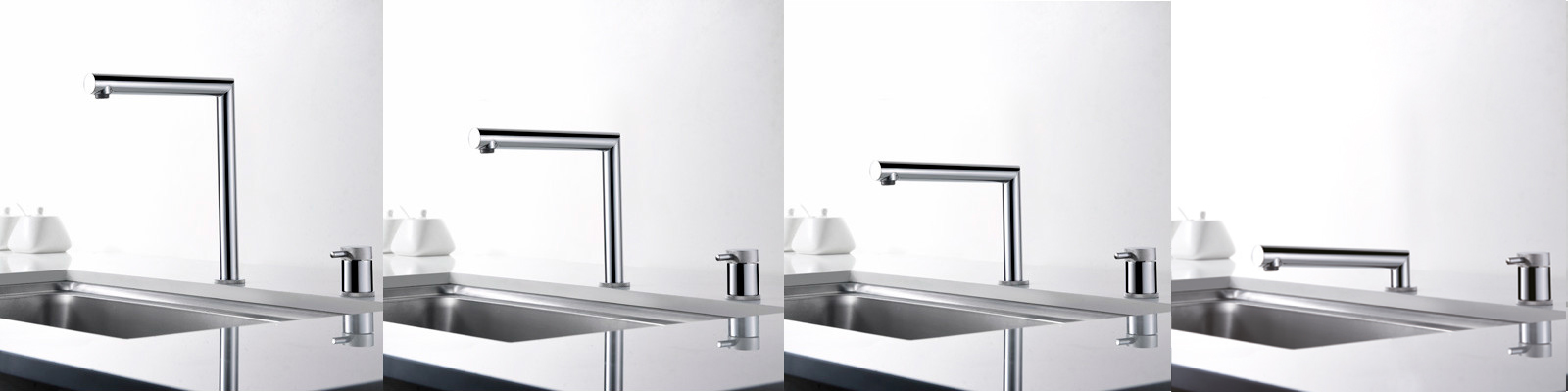 grifo bajo ventana itaca de imex negro y cromado