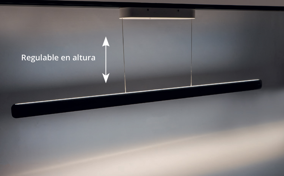 lampara colgante BLIM UP regulable en altura