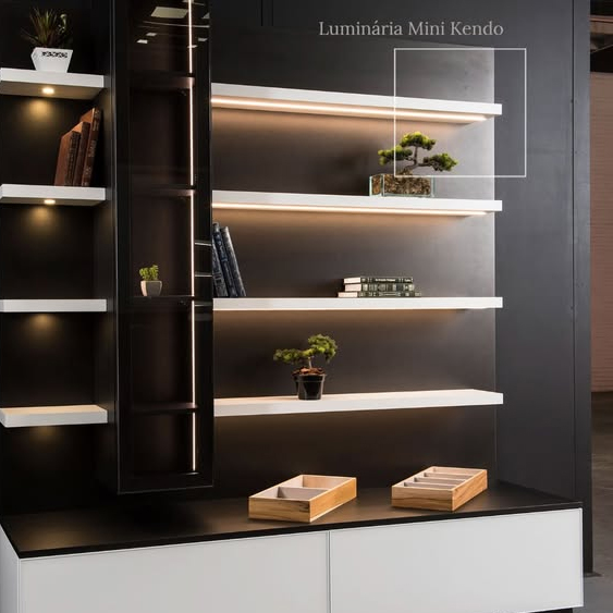 Regleta LED encastre mueble cocina MINI KENDO