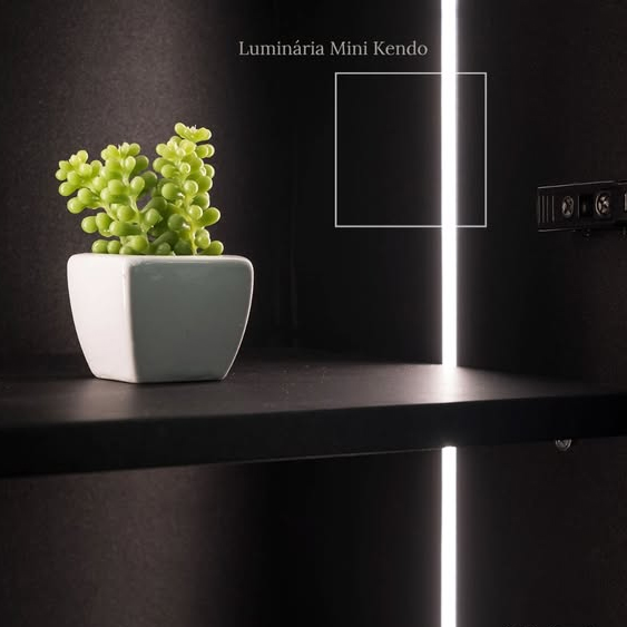 Tira led encastrar mueble cocina empotrado estante mini kendo
